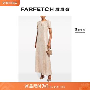 亮片超长连衣裙FARFETCH发发奇 Staud女士Safi