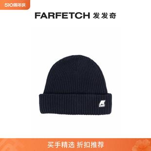 WAY童装 标贴罗纹套头帽FARFETCH发发奇