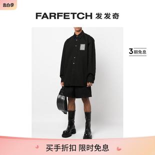 FARFETCH发发奇 标贴衬衫 Simons男士 Raf