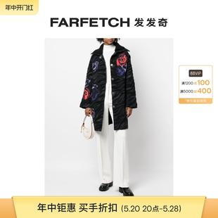 外套发发奇 式 Ferragamo菲拉格慕女士花卉刺绣针织开衫 Salvatore