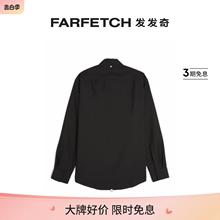 Oamc男士Ian 正面拉链棉衬衫FARFETCH发发奇