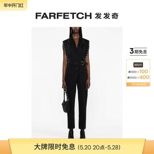 FARFETCH发发奇 Iro女士无袖 牛仔连体长裤