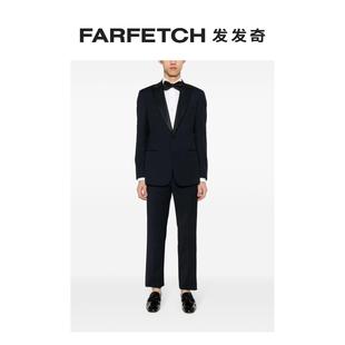 单排扣羊毛西装 套装 Armani阿玛尼男士 Giorgio FARFETCH发发奇