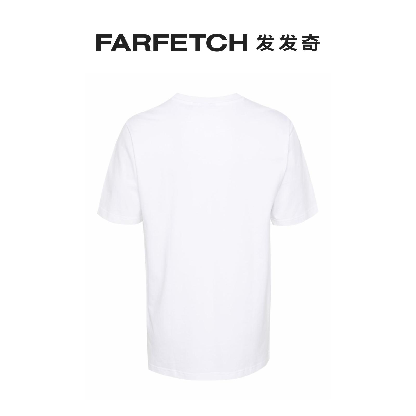 Adidas阿迪达斯男士Trefoil-logo cotton T-shirtFARFETCH发发奇