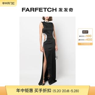 Genny女士亮片缀饰镂空礼服FARFETCH发发奇