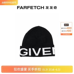 logo印花套头帽FARFETCH发发奇 GIVENCHY 纪梵希童装