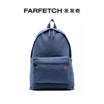 Polo Ralph Lauren男士Polo Pony 棉双肩包FARFETCH发发奇