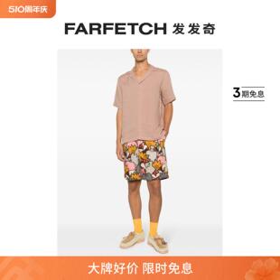 亚麻衬衫 Orlebar Brown男士 Maitan FARFETCH发发奇