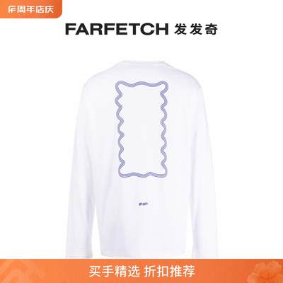 Off Duty男士Stay Wavy 长袖T恤FARFETCH发发奇