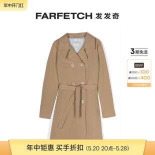 Herno童装 Sale 双排扣风衣 Final FARFETCH发发奇