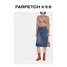 FARFETCH发发奇 Lauren女士花卉印花蝴蝶结领罩衫 Polo Ralph