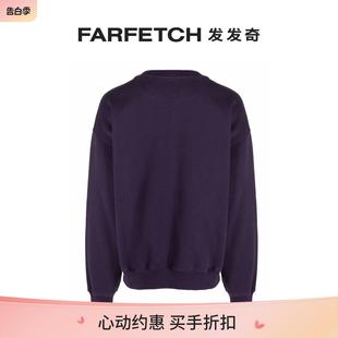 Sale Bally巴利男士 Final logo印花平纹针织抓绒卫衣FARFETCH发