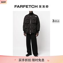 [Final Sale]Oamc男士标贴拉链填充外套 FARFETCH发发奇