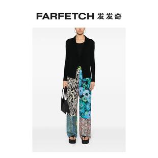 Issey 夹克FARFETCH发发奇 Miyake女士细褶单排扣西装