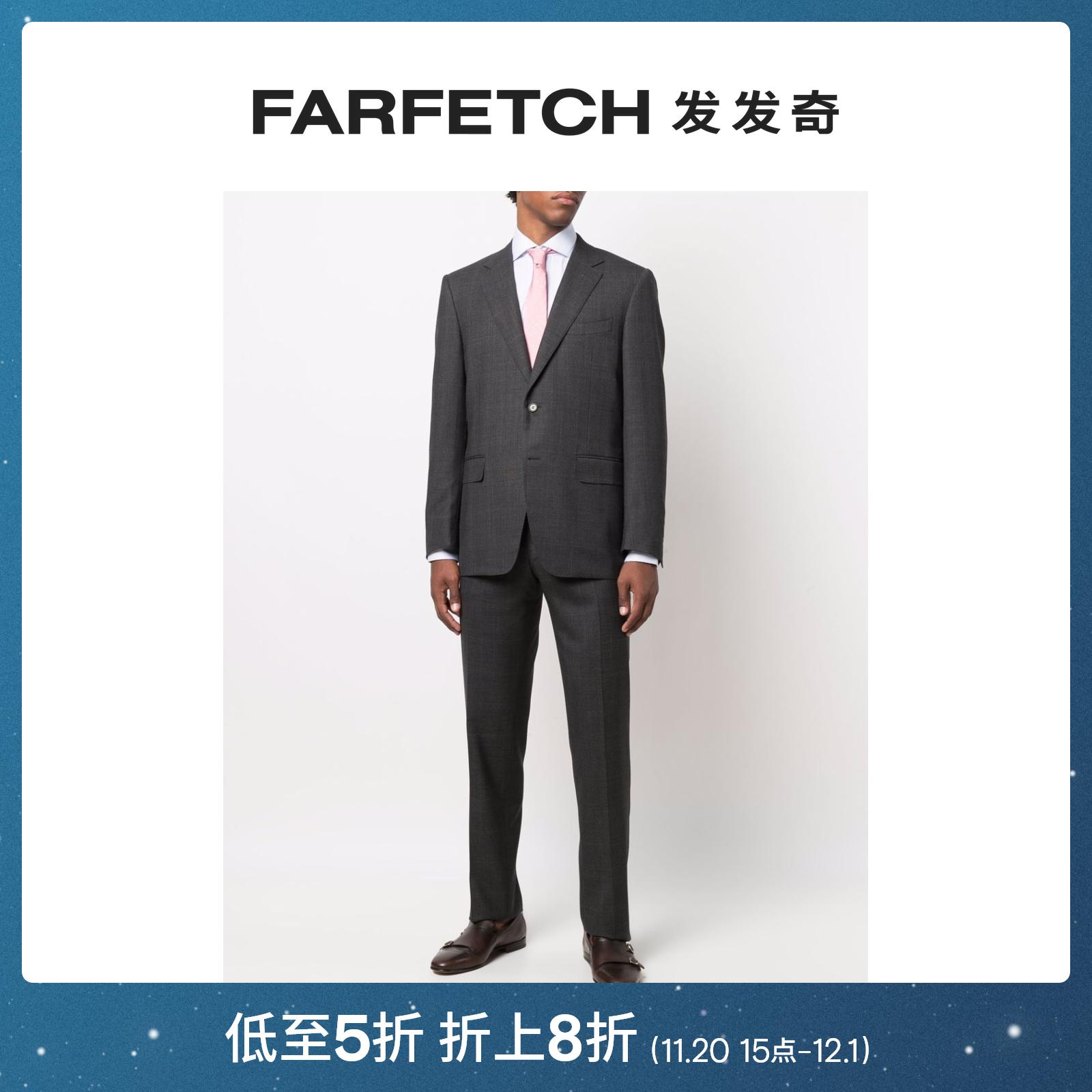 Barba男士修身衬衫FARFETCH发发奇