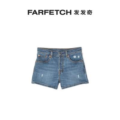 Levi'S李维斯童装五口袋设计牛仔短裤FARFETCH发发奇