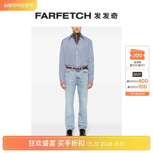 Cut Our First FARFETCH发发奇 Legacy男士 中腰直筒牛仔裤