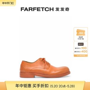 皮质德比鞋 FARFETCH发发奇 Media Marsell女士Zucca