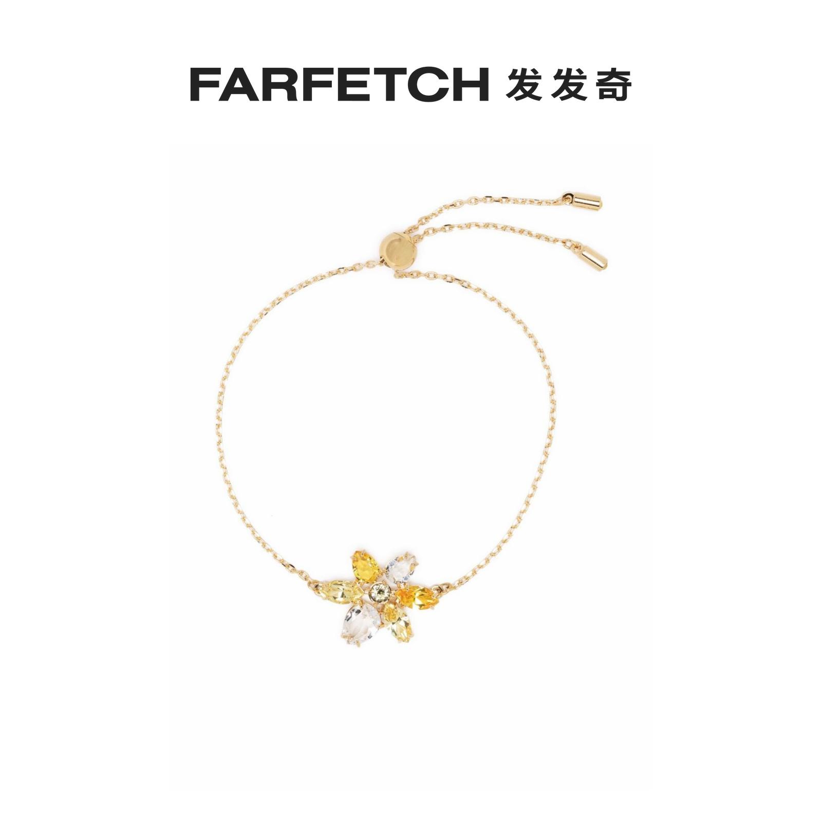 Swarovski女士Gema Flower镀金手链FARFETCH发发奇