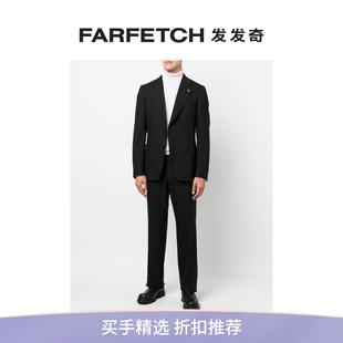 FARFETCH发发奇 套装 单排扣羊毛西装 Lardini男士