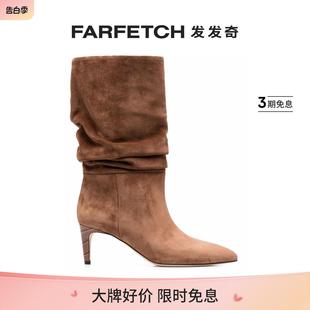 Paris Texas女士丝绒松垮短靴FARFETCH发发奇 热销单品