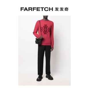 刺绣羊绒毛衣 Barrie男士 FARFETCH发发奇