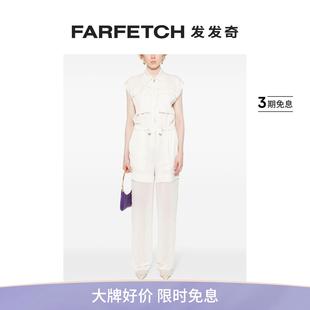 Pinko女士拼接设计连体长裤 FARFETCH发发奇