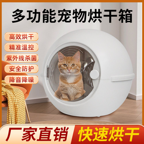 全自动猫咪宠物烘干箱机宠物店家用小型狗狗猫洗澡吹水神器干风机