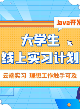 大学生线上实习Java开发岗，真实项目开发经验，实习经历真实可靠