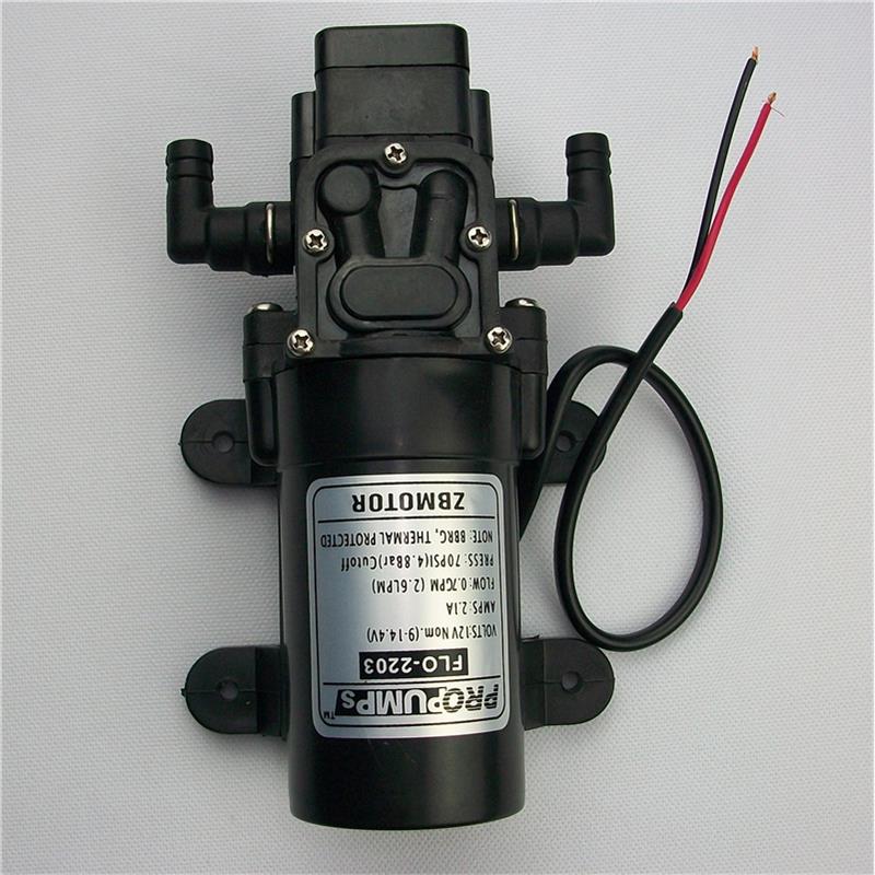 新款12v自吸泵农用高压隔