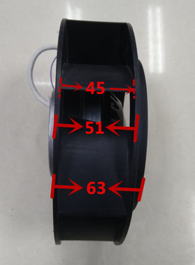 全新190FLW2/3工业静音涡流涡轮式离心风机220v空气净化器风现货