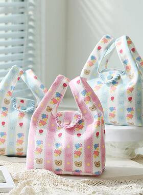 宝宝伴手礼周岁宴百天满月出生礼袋儿童幼儿园盒回礼喜糖包装袋子