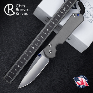 美国进口Chris Reeve克里斯.里夫沙本沙户外超级粉末钢战术折叠刀