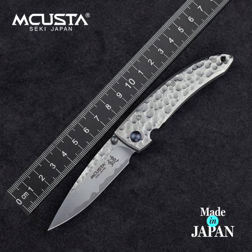 日本进口Mcusta传世家徽便携折刀