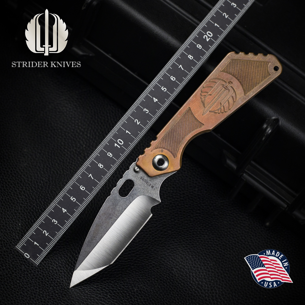 美国挺进者2025刀展定制便携折刀