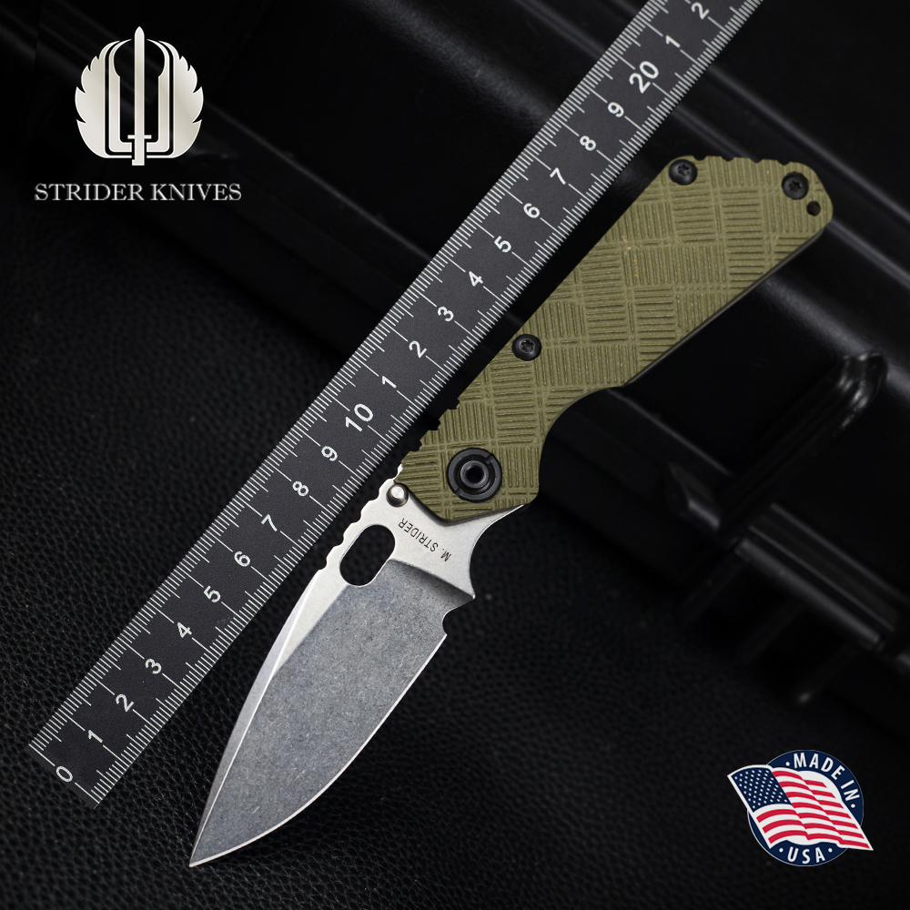 美国挺进者2025刀展定制款折叠刀