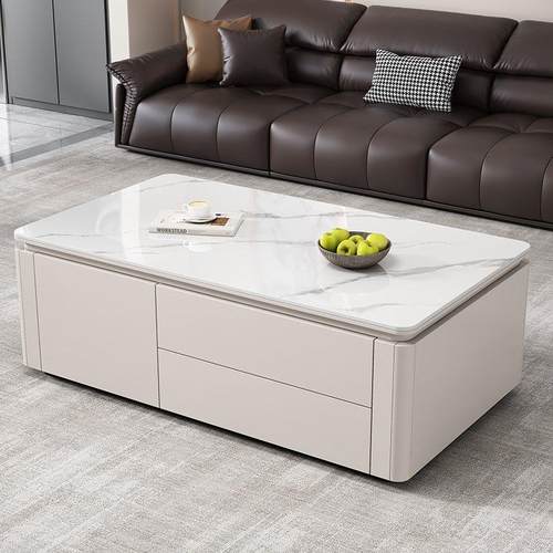 广东佛山岩板茶几电视柜组合小户型现代简约客厅家用茶几桌长方形