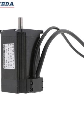 57无刷电机200W24V3000转57直流无刷电机带刹车编码器有霍尔