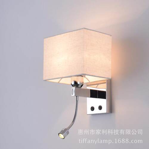 外贸出口现代简约床头led卧室阅读壁灯酒店客房工程灯创意款CE