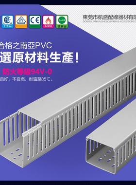 现货供应KSS凯士士MD-1.5灰色絕緣PVC配線槽W33*H45一根1.7米