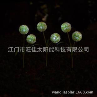 饰氛围小夜灯仿真花园庭院地插灯 led太阳能蒲公英花灯家居景观装