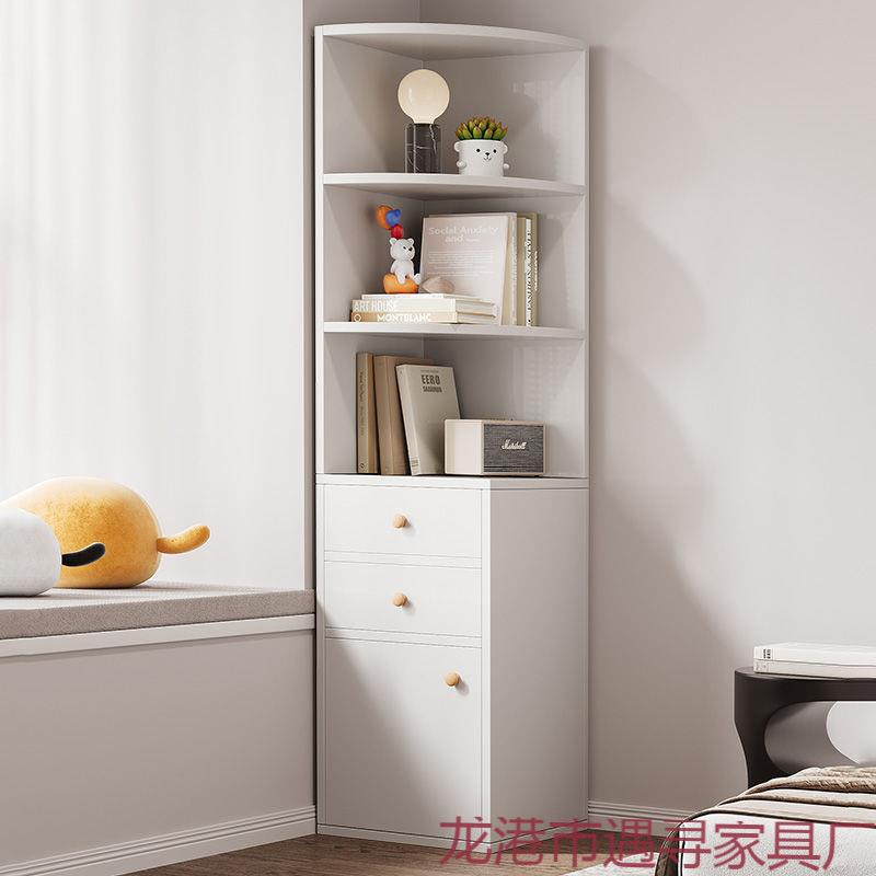角柜转角柜落地三角置物架卧室角落收纳柜墙边柜墙角靠墙架子书架