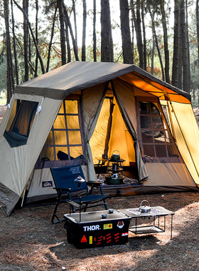 日本小川Ogawa Owner Lodge Type52R业主小屋 家庭露营屋型帐篷