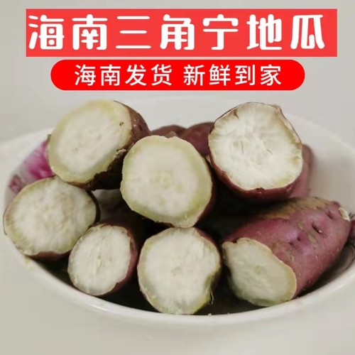 海南三角宁白心地瓜粉糯香甜富硒
