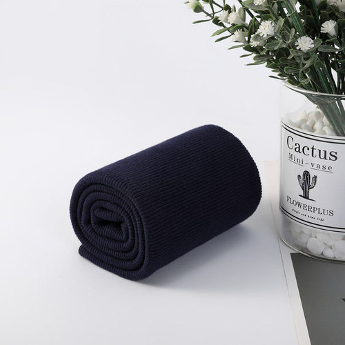 纯棉针织弹力螺纹面料卫衣服装袖口领口腰扣下摆裤脚收口罗纹布料