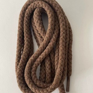 男士运动裤腰带绳加长加粗棉麻绳米色休闲短裤头抽绳打结卫衣绳女