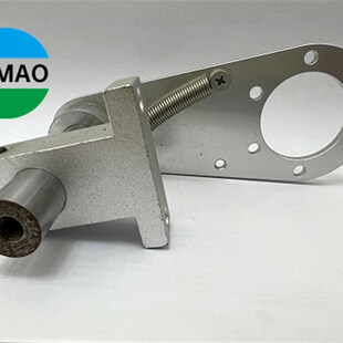 OMRON光洋编码器计米轮铝合金塑料安装支架止口20/30mm防打滑