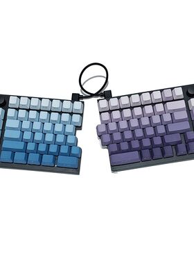 Keychron Q11两件式机械键盘红轴Mac兼容win客制化铝坨坨有线旋钮