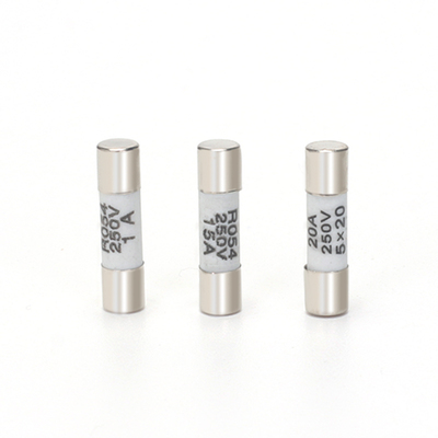 R054陶瓷保险丝管RO54熔断器5x20mm熔芯5*20保险芯1A/3A/4A/6A/8A