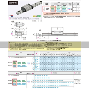 100 SSE2BL13微型导轨SSEBL13 105